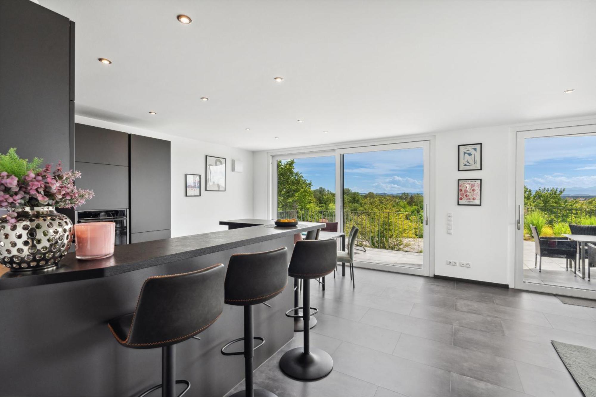 Anytime - Penthouse Mit Terrasse Und Bergsicht Lägenhet FDH Exteriör bild