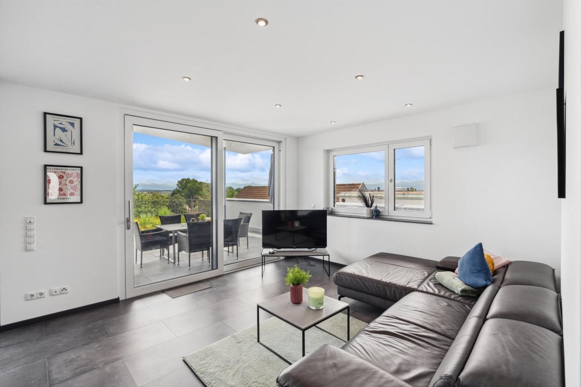 Anytime - Penthouse Mit Terrasse Und Bergsicht Lägenhet FDH Exteriör bild