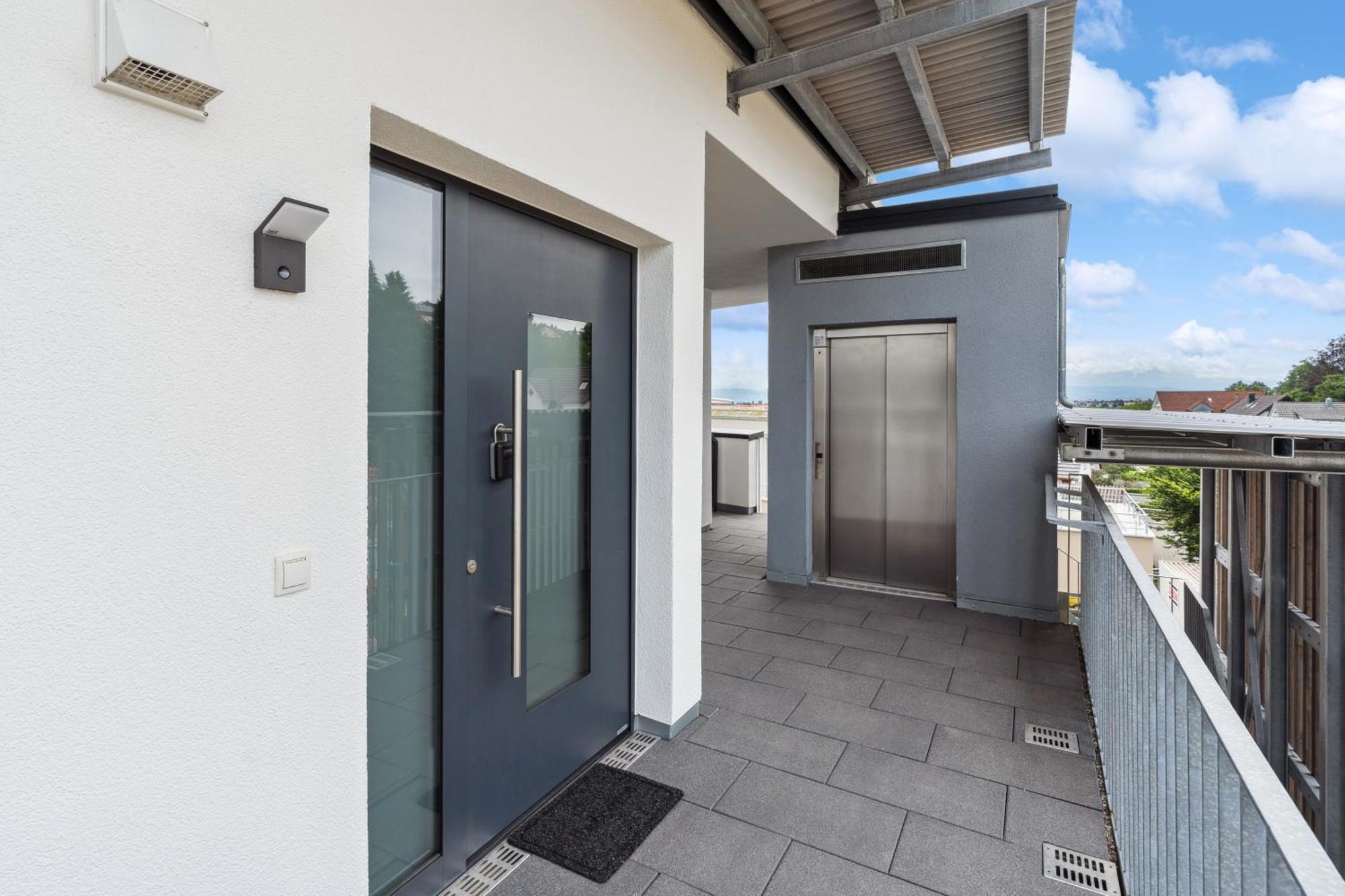 Anytime - Penthouse Mit Terrasse Und Bergsicht Lägenhet FDH Exteriör bild