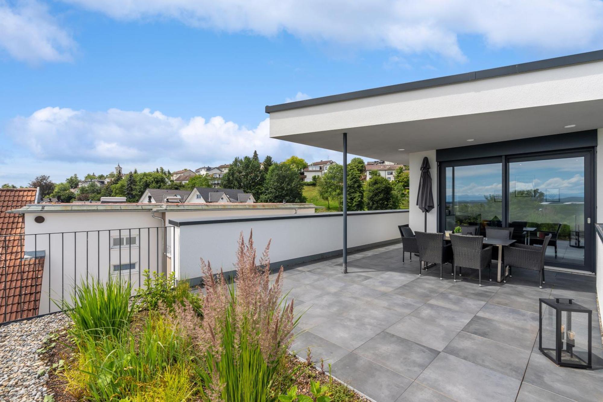 Anytime - Penthouse Mit Terrasse Und Bergsicht Lägenhet FDH Exteriör bild